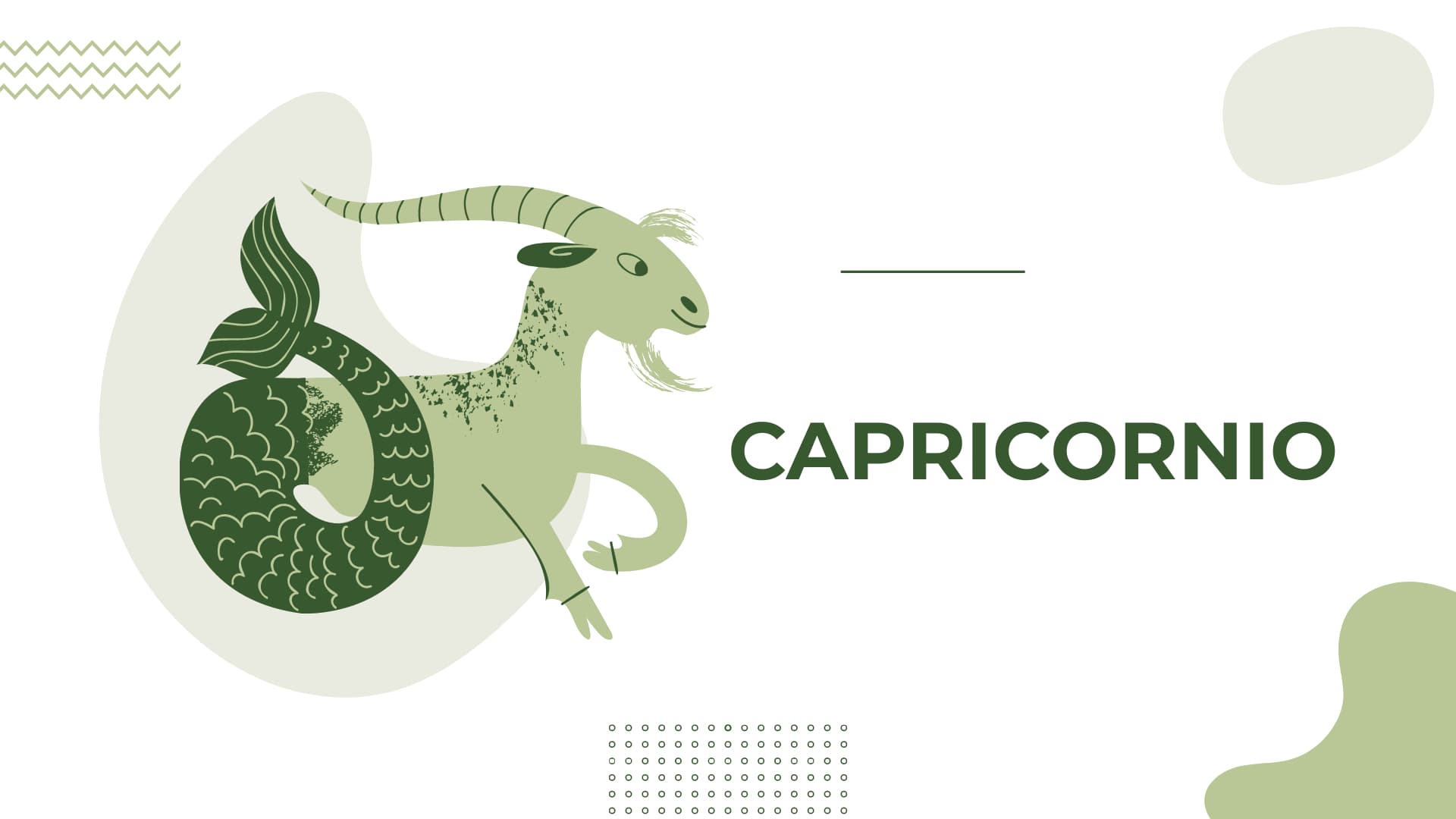 SIGNO ZODIACO CAPRICORNIO